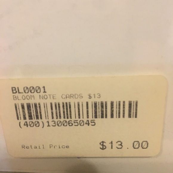 Golf Stationary Note Cards Blooming Designs - Picture 3 of 3